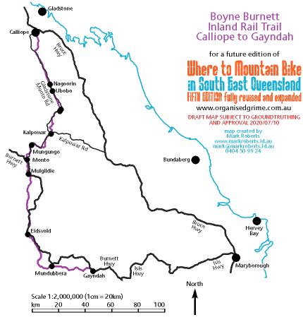 Boyne Burnett Inland Rail Trail, Gladstone / North Burnett